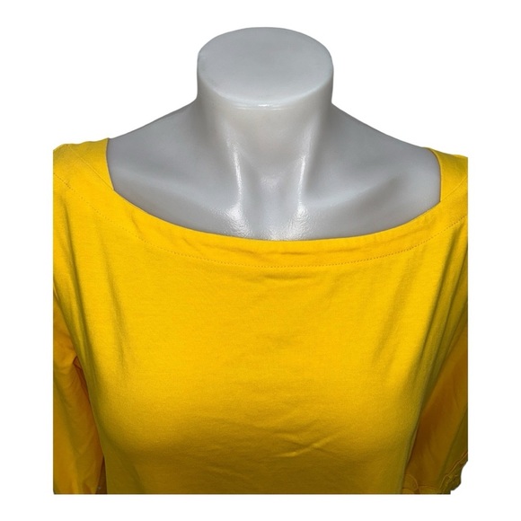 Peck & Peck Yellow Embroidered Tunic Women’s Top – Size M New with tags - Picture 8 of 10
